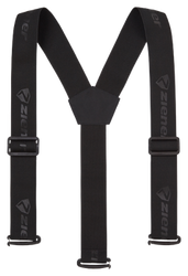 Šle Ziener Braces Teamwear Black - 2024/25