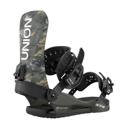Vázání na Snowboard Union STR Camo - 2025/26
