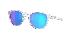 Sluneční brýle Oakley Latch Prizm Sapphire Polarized Lenses/Matte Clear Frame