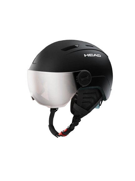 Lyžařská helma HEAD Mojo Visor Black - 2025/26