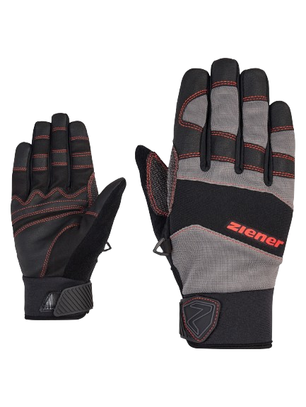 Lyžařské rukavice Ziener G-Work Glove Ski Alpine Frost Gray - 2024/25