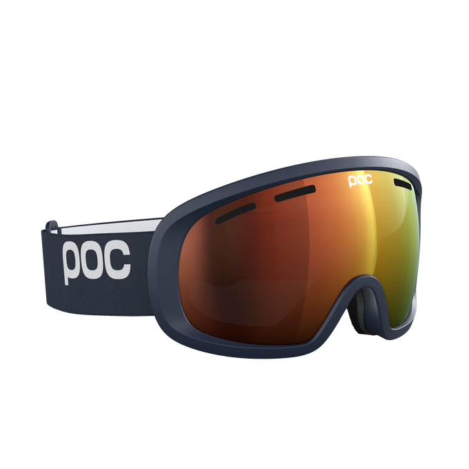 Lyžařské brýle POC Fovea Mid Apatite Navy/Partly Sunny Orange - 2025/26