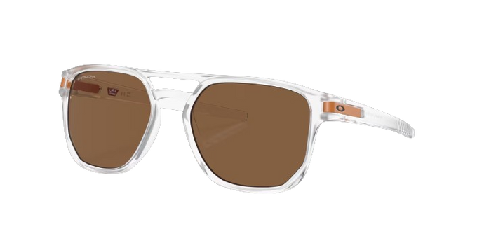 Sluneční brýle OAKLEY Latch Beta Introspect Collection Prizm Bronze Lenses / Matte Clear Frame
