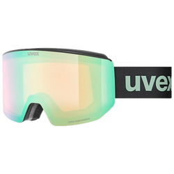 Lyžařské brýle Uvex lace ATTRACT FM Black Matt/Mirror Opal + spare lens - 2025/26