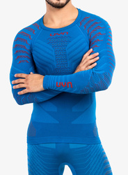 Funkčné tričko UYN Man Resilyon Uw Shirt Lg Sl.turtle Neck Blue/Red - 2024/25