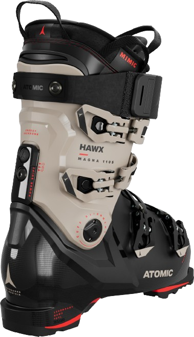 Sjezdové boty Atomic Hawx Magna 110 S GW Black/Cement/Red – 2024/25