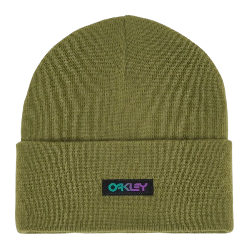 Čiapka Oakley B1B Gradient Patch Beanie Army Green