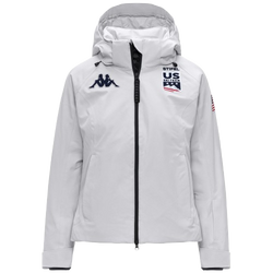 Lyžařská bunda Kappa 8CENTO 810 US Grey Lt Lead - 2025/26