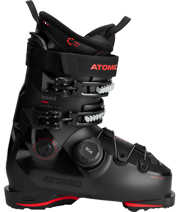 Sjezdové boty Atomic Hawx Prime 100 BOA Black/Red - 2025/26