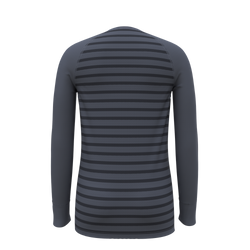 Termoaktivní tričko Odlo Active Warm Eco Kids Stripes BL Top Crew Neck L/S - 2023/24