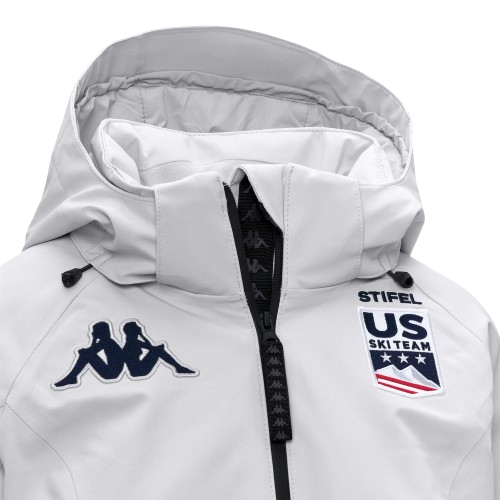 Lyžiarska bunda Kappa 8CENTO 810 US Grey Lt Lead - 2025/26