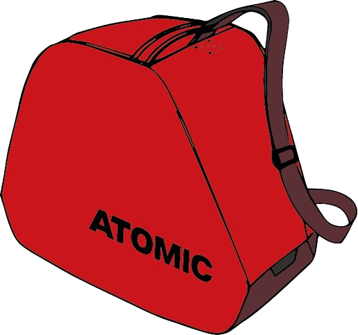 Vak na lyžařské boty Atomic Boot Bag Red – 2025/26