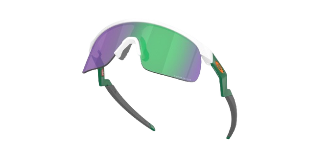 Sluneční brýle Oakley Resistor Matte White Frame/Prizm Jade Lenses