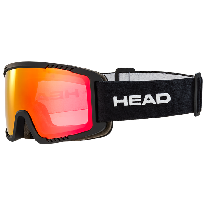 Lyžařské brýle HEAD Contex Youth FMR Red/Black - 2025/26