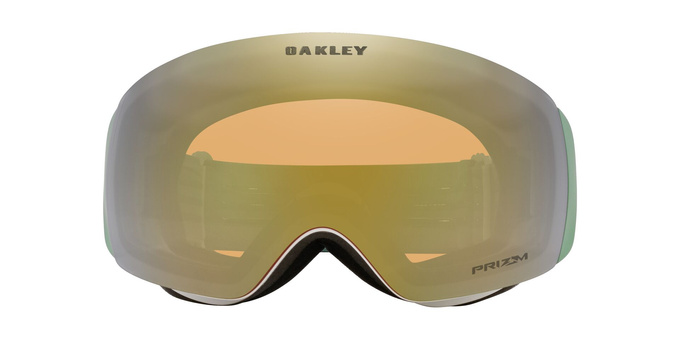 Lyžařské brýle Oakley Flight Deck M Matte Jade/Prizm Sage Gold Iridium - 2025/26