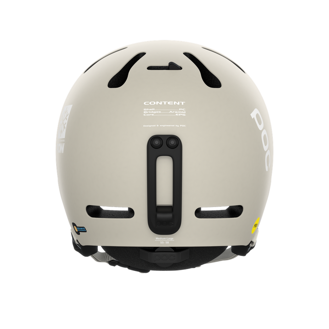 Lyžařská helma POC Fornix MIPS POW JJ Mineral Grey Matt - 2024/25
