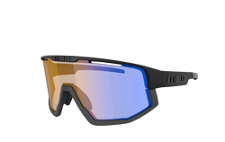 Slnečné okuliare BLIZ Fusion Nano Nordic Light Matt Black/Coral Orange Blue