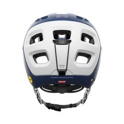 Cyklistická helma POC Tectal Race MIPS Lead Blue/Hydrogen White Matt