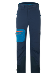 Lyžařské kalhoty Ziener Tewes Full-Zip Man Blue Foggy Print Dark Navy - 2024/25