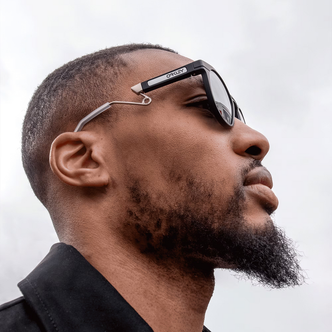 Sluneční brýle Oakley HSTN Metal Matte Black/Prizm Black Lenses