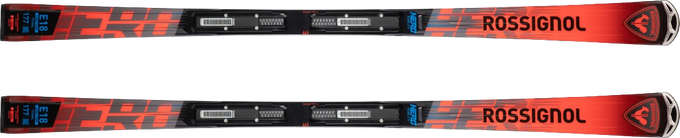 Sjezdové lyže Rossignol Hero Elite LT TI Konect + Nx 12 Konect GW B80 Black Hot Red - 2025/26
