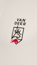 Mikina s kapucí Van Deer Essential Hoodie Off White - 2025/26