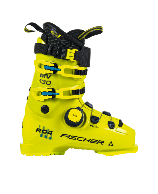 Sjezdové boty Fischer RC4 130 MV VAC BOA Yellow - 2025/26