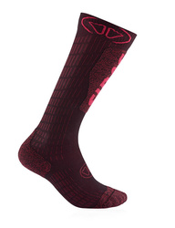 Lyžařské ponožky Sidas Ski Expert Lady Burgundy - 2025/26