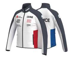 Pánský softshell Colmar Replica Softshell Jacket White/Black/Blue/Red - 2024/25