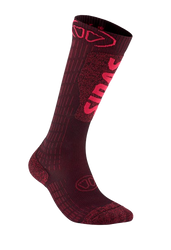 Lyžařské ponožky Sidas Ski Expert Lady Burgundy - 2025/26