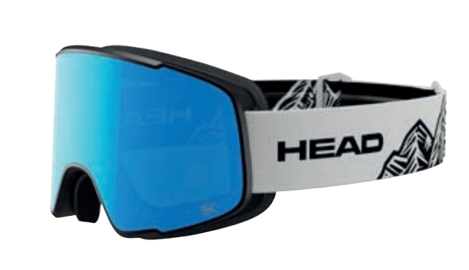 Lyžařské brýle HEAD Horizon 2.0 5K Blue White + náhradní zorníky - 2025/26