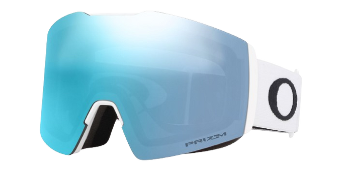 Lyžiarske okuliare Oakley Fall Line L Matte White Prizm Snow Sapphire Irid - 2024/25