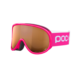 Lyžiarske okuliare POC Pocito Retina Fluorescent Pink/Partly Sunny Light Orange - 2025/26