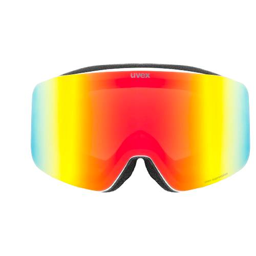 Lyžařské brýle Uvex PWDR FM White Matt/Mirror Rainbow - 2025/26