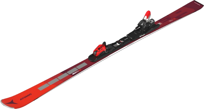 Sjezdové lyže Atomic Redster S9 Revoshock S + X 12 GW Red/Black - 2024/25