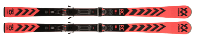 Sjezdové lyže Volkl Racetiger RC Red + VMotion 11 GW - 2023/24