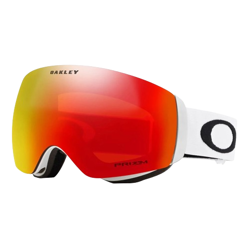 Lyžařské brýle Oakley Flight Deck M Matte White/Prizm Snow Torch Iridium - 2025/26