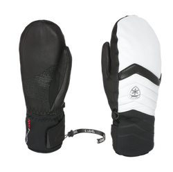 Lyžiarske rukavice Level Maya Mitt Black White - 2025/26