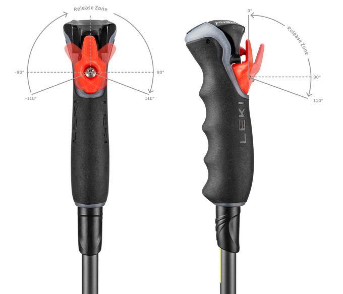 Sjezdové hole LEKI Carbon 12 3D - 2025/26