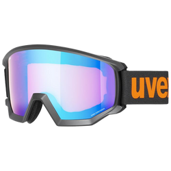 Lyžiarske okuliare Uvex Athletic CV Black/Matt Blue-Orange - 2023/24