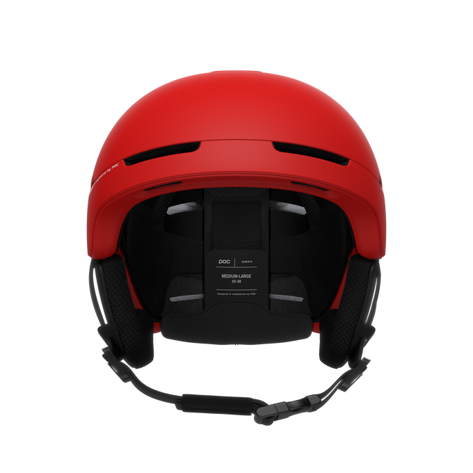 Lyžařská helma POC Obex BC MIPS Prismane Red Matt - 2025/26