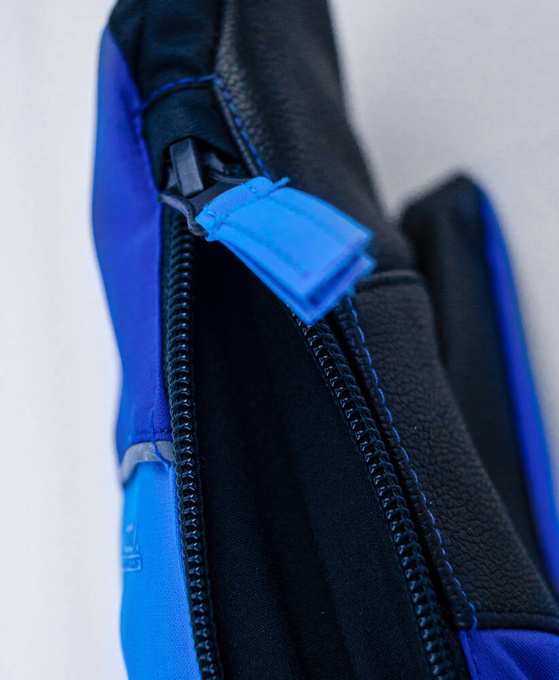 Lyžiarske rukavice Reusch Jerry Down R-TEX® XT Mitten Surf The Web/Brilliant Blue - 2024/25