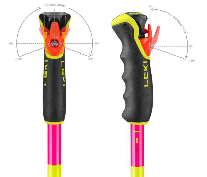 Sjezdové hole LEKI Spitfire 3D Pink - 2025/26