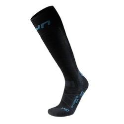 Lyžařské ponožky UYN Man Ski Touring One Bio Socks Black/Blue - 2025/26