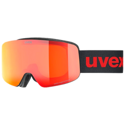 Lyžařské brýle Uvex PWDR FM Black Matt/Mirror Red - 2025/26