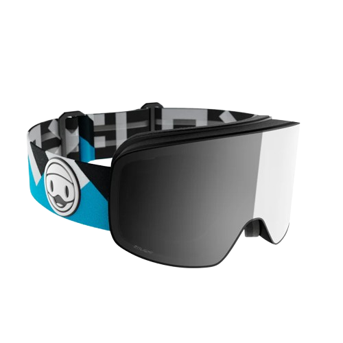 Lyžařské brýle Flaxta Prime Kids Black/Blue - 2025/26