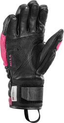 Lyžařské rukavice LEKI WCR Venom 3D Junior Pink - 2025/26