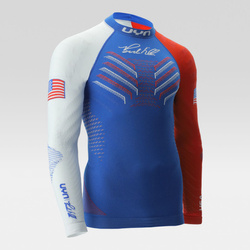 Funkční triko UYN Natyon 3.0 USA Bode Miller UW Shirt LG SL Turtle Neck - 2025/26