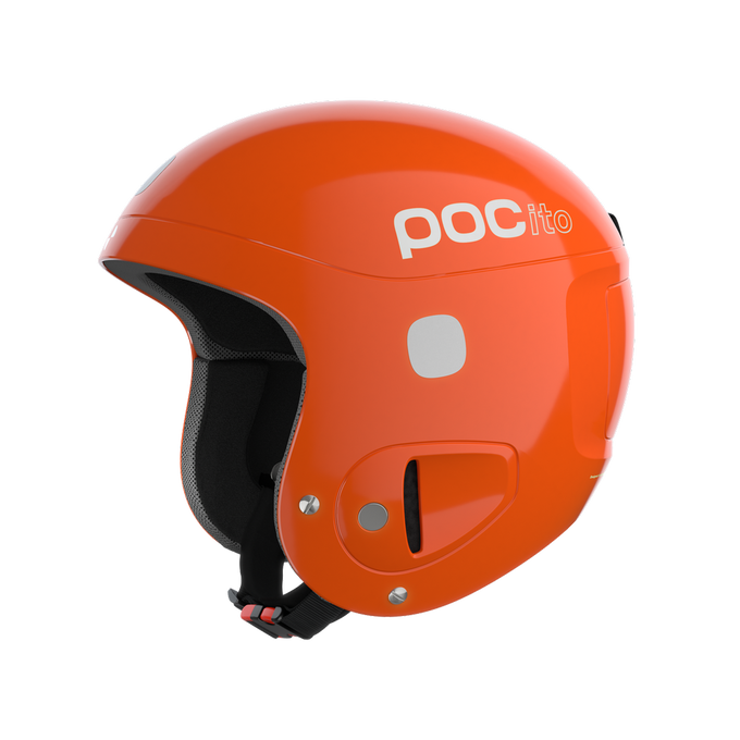 Lyžařská helma POC Pocito Skull Fluorescent Orange - 2025/26