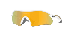 Sluneční brýlev Oakley Radar Plate Polished White/Gold Frame/Prizm 24K Polarized Lenses